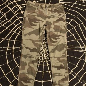 True religion camo skinny jeans